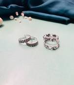 Silver toe-rings