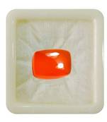 Natural Red Onyx at Wholesale Rate 11.25 Ratti 10.12 Carat Cushion Shape हकीक Loose Gemstone Astrological Ratan 1 Pcs