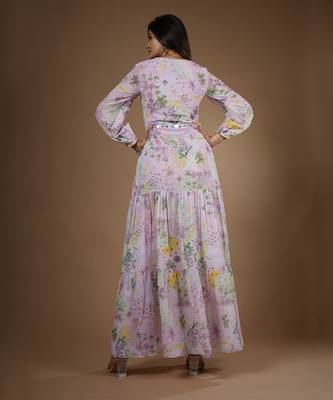 Pink Vintage Botanical Printed Co-Ord Set 6