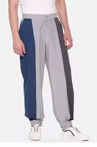 Cotton Tri Color Pants