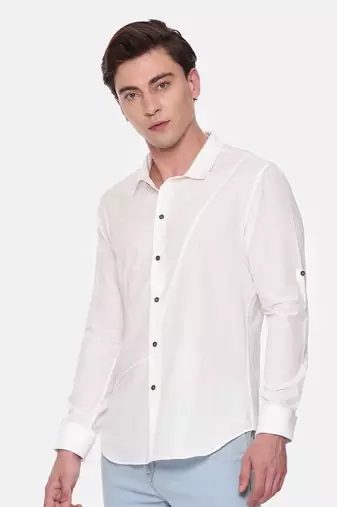 White Cotton Shirt