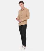 Beige Cotton Shirt