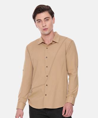 Beige Cotton Shirt 2