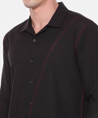 Black Cotton Shirt 3