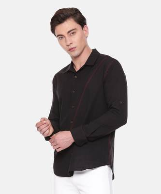 Black Cotton Shirt 4