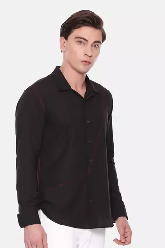 Black Cotton Shirt