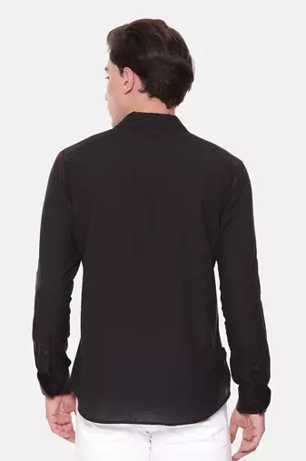 Black Cotton Shirt