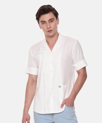 White Short Sleeve Shirt 2