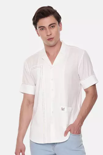 White Short Sleeve Shirt