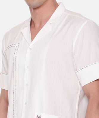 White Short Sleeve Shirt 3