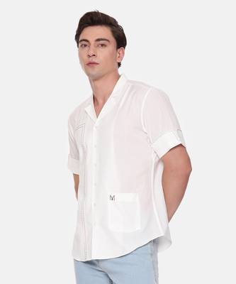White Short Sleeve Shirt 4
