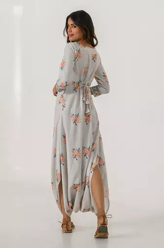 Pista Green Dhoti Jumpsuit