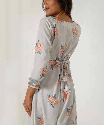 Pista Green Dhoti Jumpsuit 4