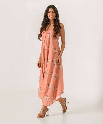 Scarlet Orange Palazzo Jumpsuit 2
