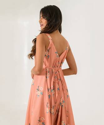 Scarlet Orange Palazzo Jumpsuit 3
