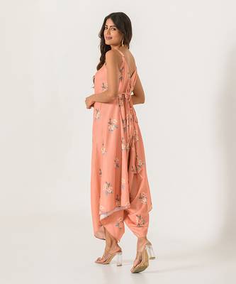 Scarlet Orange Palazzo Jumpsuit 4