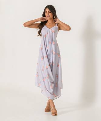 Slate Grey Palazzo Jumpsuit 4