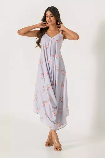 Slate Grey Palazzo Jumpsuit