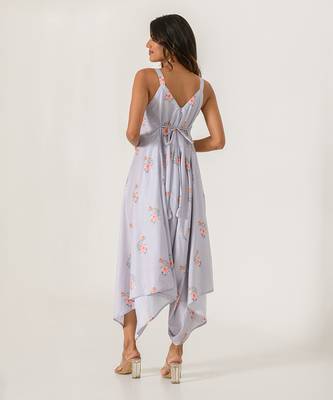 Slate Grey Palazzo Jumpsuit 5