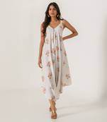 Pista Green Striped Palazzo Jumpsuit