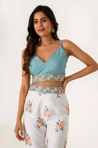 Striped Pista Cape Set