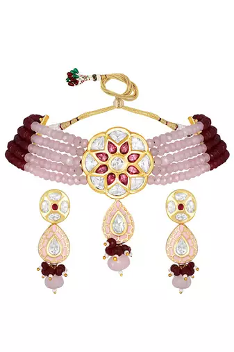 Blush Pink Necklace Set