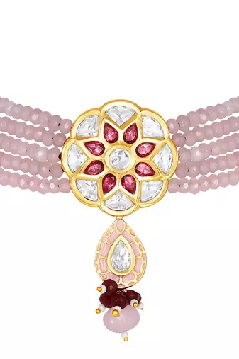 Blush Pink Necklace Set