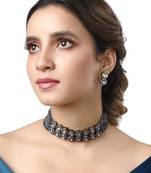 Silver & Gold Necklace Set