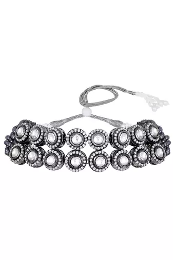 Silver & Gold Necklace Set