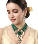 Green Necklace Set