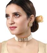 Oxidised Gold Necklace Set