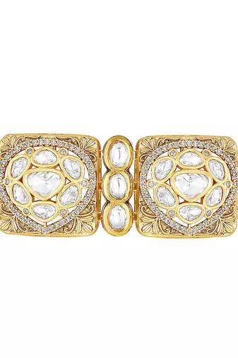Oxidised Gold Necklace Set