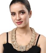 Gold & Brown Necklace