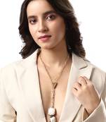 Micro Gold Finish Kundan Polki Necklace