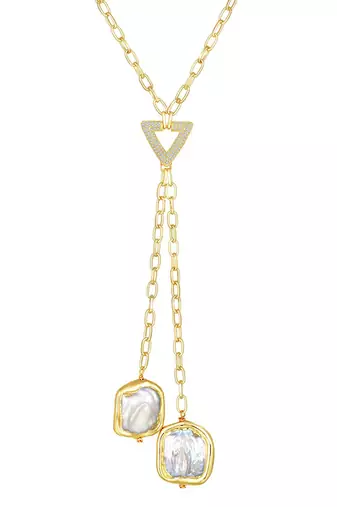 Micro Gold Finish Kundan Polki Necklace
