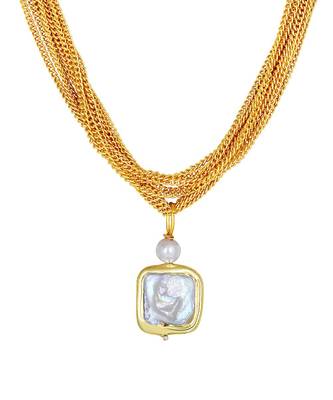 Gold & Creme Necklace 3