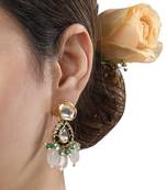Green Gold Earrings