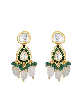 Green Gold Earrings 2