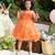 Orange Ariel Dress