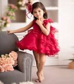 Dark Red Little Mermaid Dress