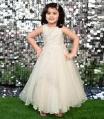 Ivory Pearl Waves Gown