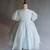 Pastel Blue Pearl Waves Gown