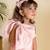Soft Pink Blooming Feather Dress