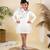 Ivory Blooming Feather Dress