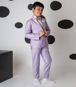 Lavender Suspender Tuxedo