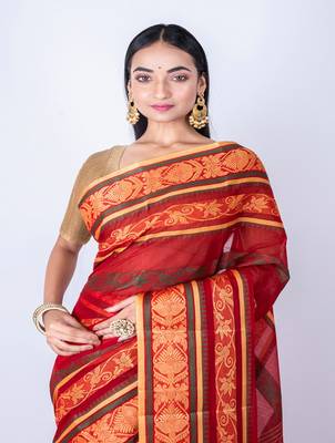 Bengal handloom cotton tant saree 1