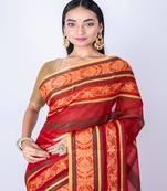 Bengal handloom cotton tant saree