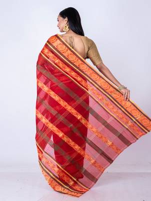 Bengal handloom cotton tant saree 4