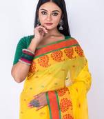 Bengal handloom cotton tant saree