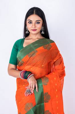 Bengal handloom cotton tant saree 1